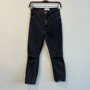 Abercrombie & Fitch The Ankle Straight Ultra High Rise 172